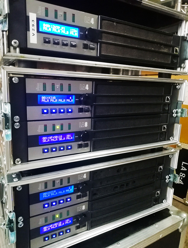 LA8 amp rack